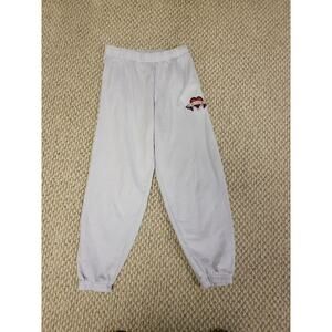 play boy by pacsun sweatpants Women's Small White